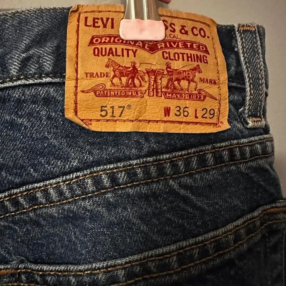 Vintage levis 517 y2k bootcut jeans
